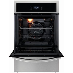 Frigidaire Gallery 24 in. 2.8 cu. ft. Steam Gas Single Wall Oven with True European Convection - Stainless Steel, , hires