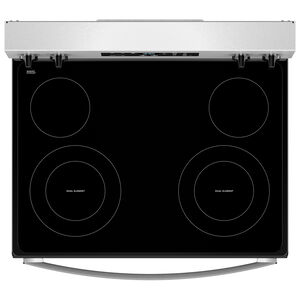 Whirlpool 30 in. 5.3 cu. ft. Electric Range with Radiant Burners - Stainless Steel, Stainless Steel, hires