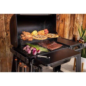 Traeger Woodridge Wood Pellets Grill - Black, , hires