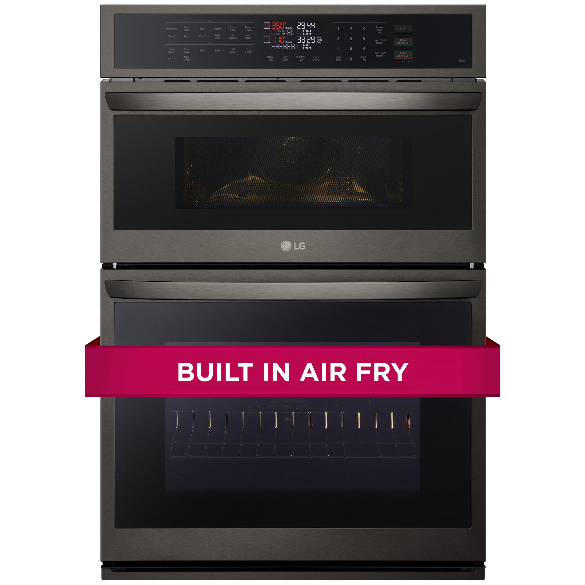 Lg wall store oven combo