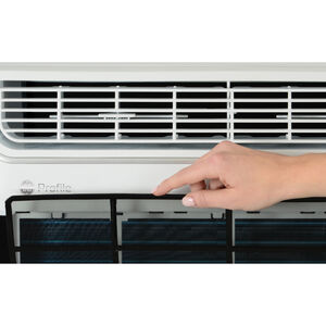 GE Profile 12,000 BTU Smart Energy Star Window Air Conditioner with Inverter, 4 Fan Speeds & Remote Control - White, , hires