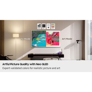Samsung - 65" Class The Frame LS03FW Neo QLED 4K UHD Smart Tizen TV, , hires