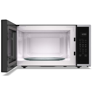 KitchenAid 22 in. 1.6 cu. ft. Countertop Microwave with Sensor Cooking - Stainless Steel, Stainless Steel, hires