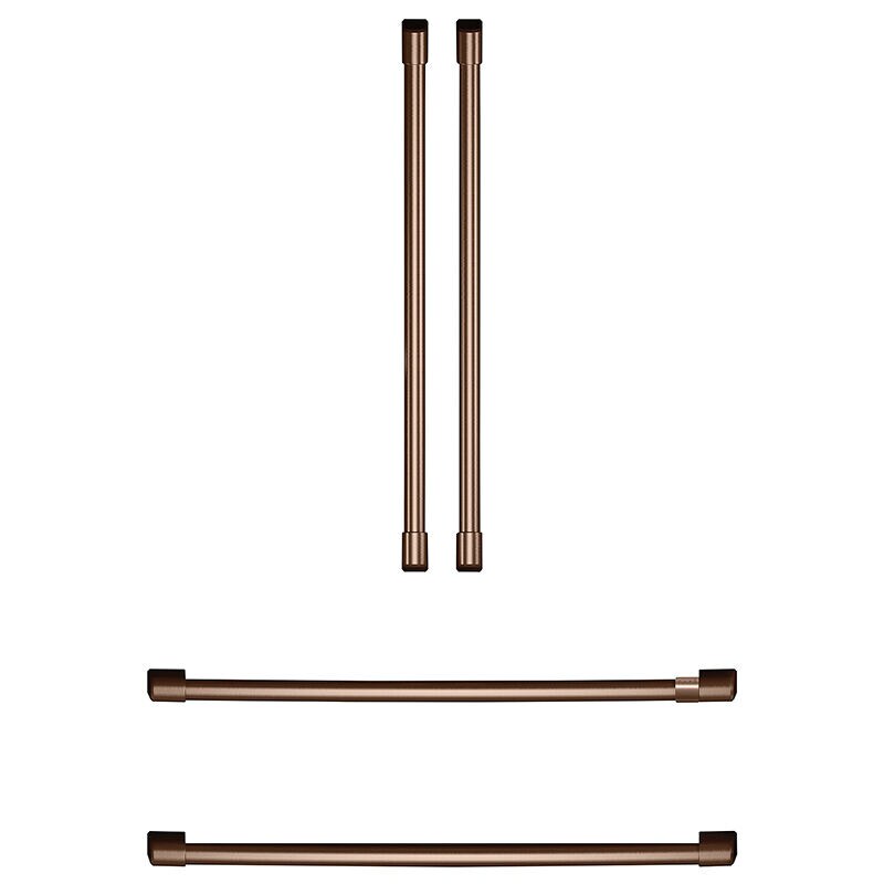 Cafe 36 in. 4-Door French Door Refrigerator Handle Kit (Set of 4) - Brushed Copper, , hires