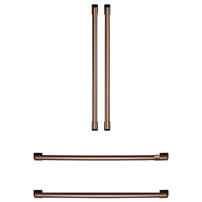 Cafe 36 in. 4-Door French Door Refrigerator Handle Kit (Set of 4) - Brushed Copper | CXQB4H4PNCU
