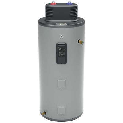 GE Smart Electric FlexCAPACITY 50 Gallon Short Water Heater with 10-Year Parts Warranty | GE50S10BMM