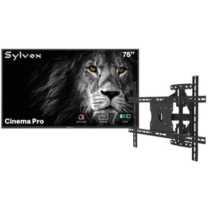 Sylvox - Cinema Pro 75" Class Full Sun 4K UHD QLED Smart Google Outdoor TV, , hires