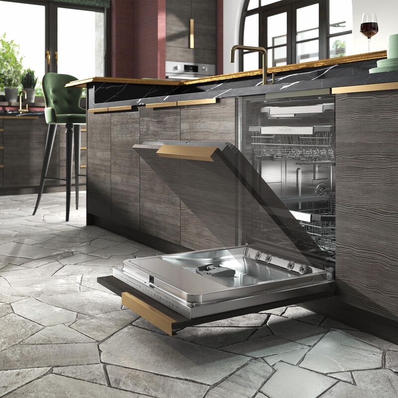 SKS 24 in. Top Control Flush-Mount Smart Dishwasher with 44 dBa Sound Level & 3rd-Rack - Custom Panel Ready, , hires