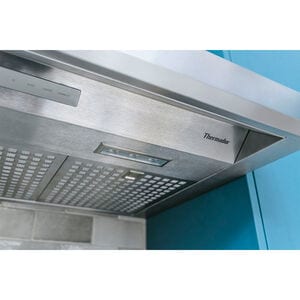 Thermador Masterpiece Series 36 in. Smart Ducted Canopy Pro Style Style Range Hood with 1000 CFM, 4 Fan Speeds & 2 LED Lights - Stainless Steel, , hires