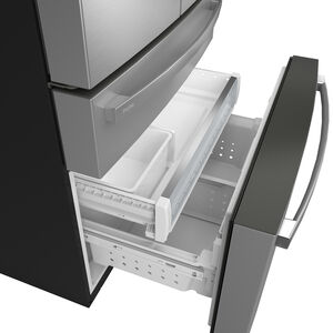 GE Profile 36 in. 28.7 cu. ft. Smart 4-Door French Door Refrigerator with Internal Water Dispenser - Fingerprint Resistant Stainless, , hires