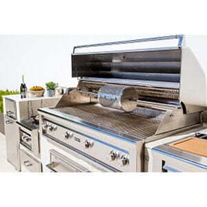 Lynx Professional 36 in. 3-Burner Built-In Liquid Propane Gas Grill with Rotisserie & Smoker Box - Stainless Steel, , hires