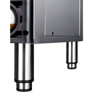 Summit 21 in. Built-In Undercounter Commercial-Use Ice Maker with 27 lb. Ice Storage, Auto-Defrost & Digital Control - Black, , hires