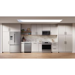 Bosch 300 Series 30 in. 5.8 cu. ft. Air-Fry Standard Convection Slide-In Electric Range with Smoothtop Burners - Stainless Steel, , hires