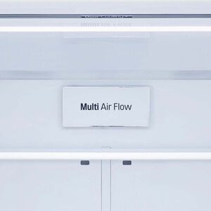 LG 33 in. 25.5 cu. ft. Bottom Freezer Refrigerator with Ice Maker - PrintProof Black Stainless Steel, PrintProof Black Stainless Steel, hires