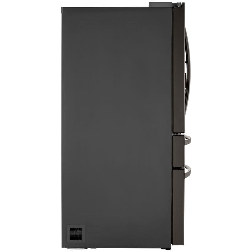 LG 36 in. 29.5 cu. ft. Smart 4-Door French Door Refrigerator with External Ice & Water Dispenser- Black Stainless Steel, Black Stainless, hires