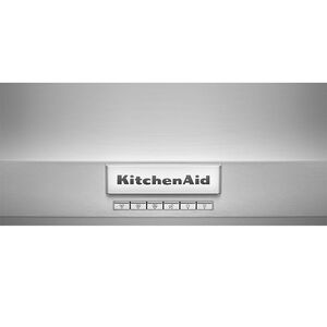 KitchenAid 36 in. Ducted Canopy Pro Style Style Range Hood with 4 Fan Speeds & 2 LED Lights - Stainless Steel, , hires