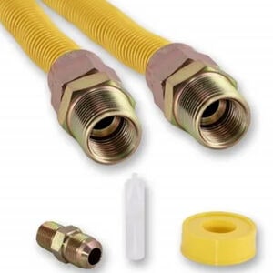 NDA Gas Connector For Dryer or Range 48" Length, , hires