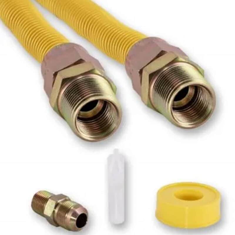 NDA Gas Connector For Dryer or Range 48" Length, , hires