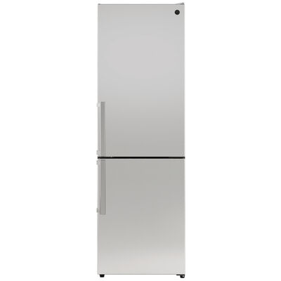 Bertazzoni 24 in. 11.4 cu. ft. Counter Depth Bottom Freezer Refrigerator - Stainless Steel | RBM24F4FXNV