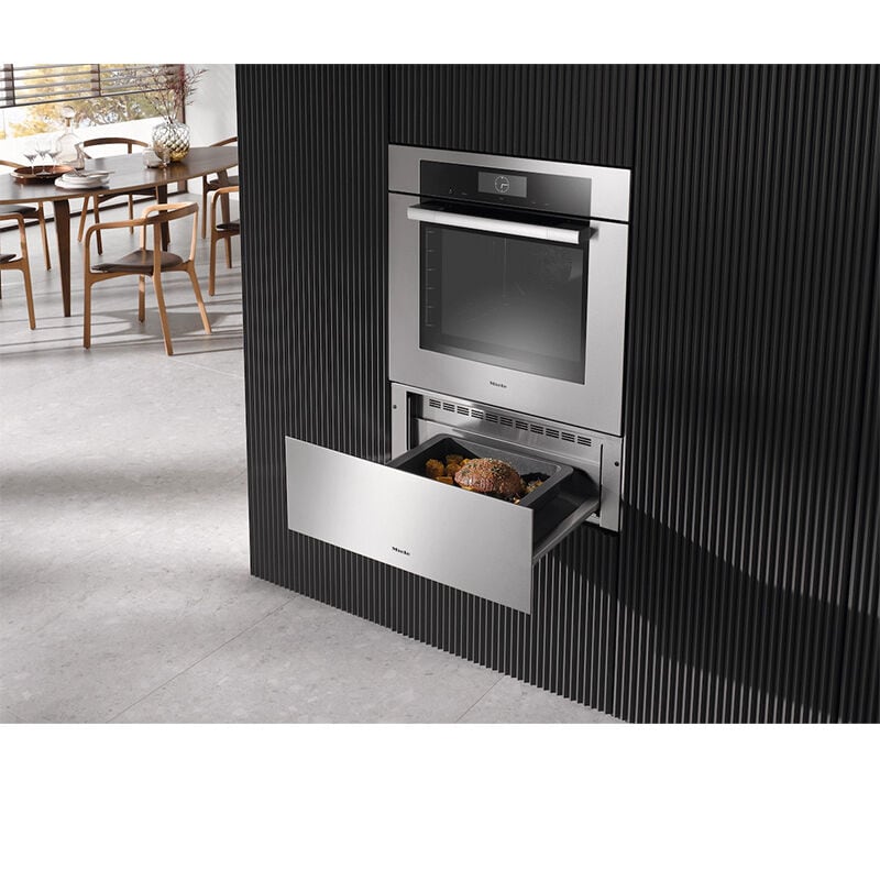 Miele ContourLine 30 in. Smart Warming Drawer - Clean Steel, , hires