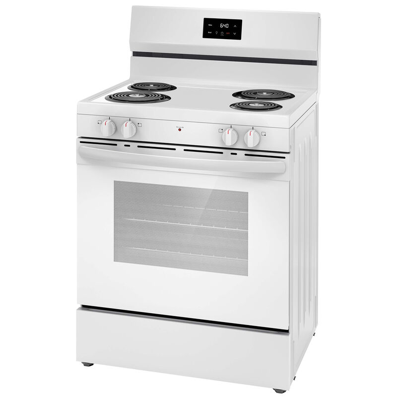 Frigidaire 30 in. 5.3 cu. ft. Electric Range with Coil Burners - White, White, hires