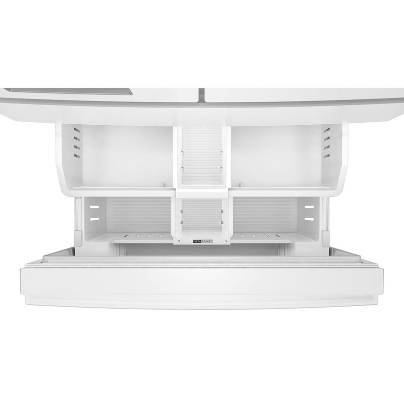 Whirlpool 36 in. 28.9 cu. ft. 4-Door French Door Refrigerator with Ice & Water Dispenser - White, White, hires