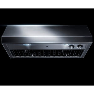 JennAir Pro-Style 30 in. Ducted Canopy Pro Style Style Range Hood with 600 CFM, 4 Fan Speeds & 2 Halogen Lights - Stainless Steel, , hires