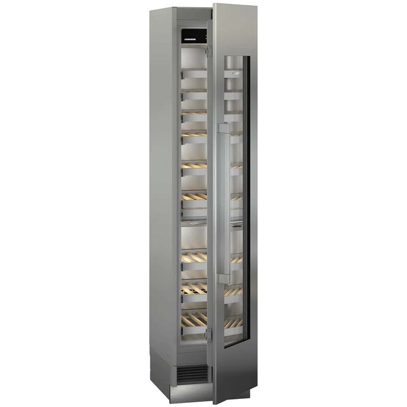 Liebherr 18 in. Built-In Smart Wine Cabinet with Metal Racks, Dual Temperature Zones & 75-Bottle Capacity - Custom Panel Ready, , hires