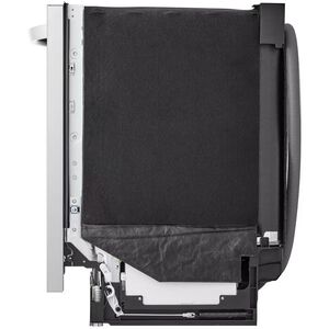 LG 24 in. Top Control Smart Dishwasher with 42 dBa Sound Level & 3rd-Rack - PrintProof Stainless Steel, PrintProof Stainless Steel, hires