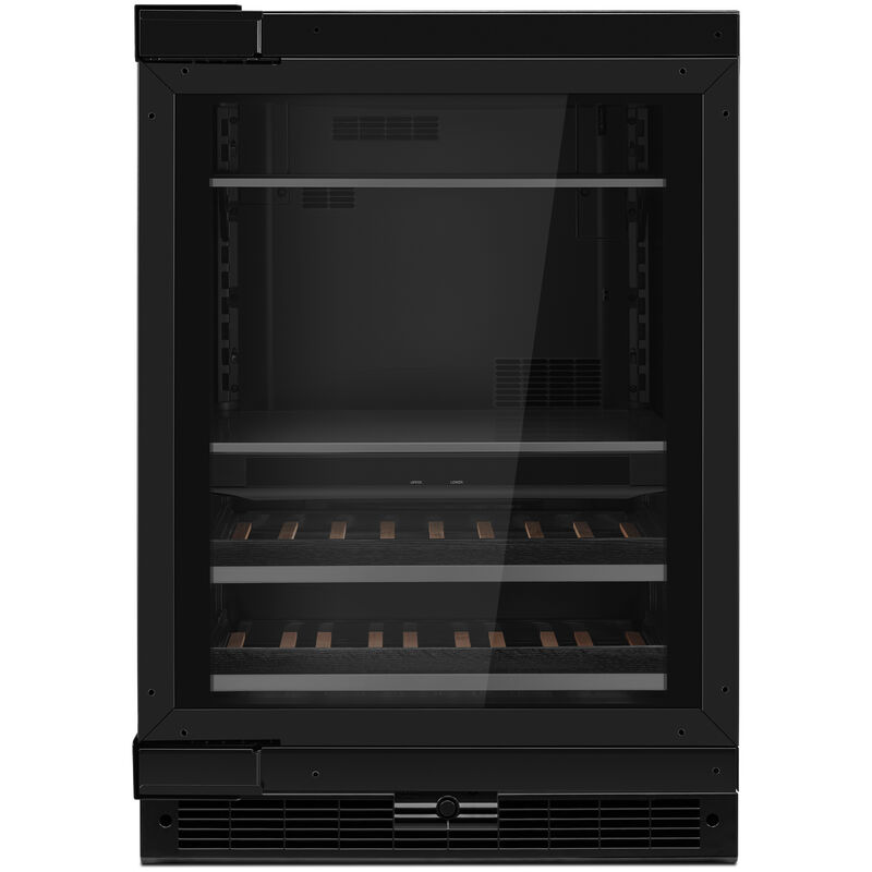 JennAir 24 in. 5.0 cu. ft. Built-In Beverage Center with Fixed Shelves & Digital Control Right Hinged - Custom Panel Ready, , hires