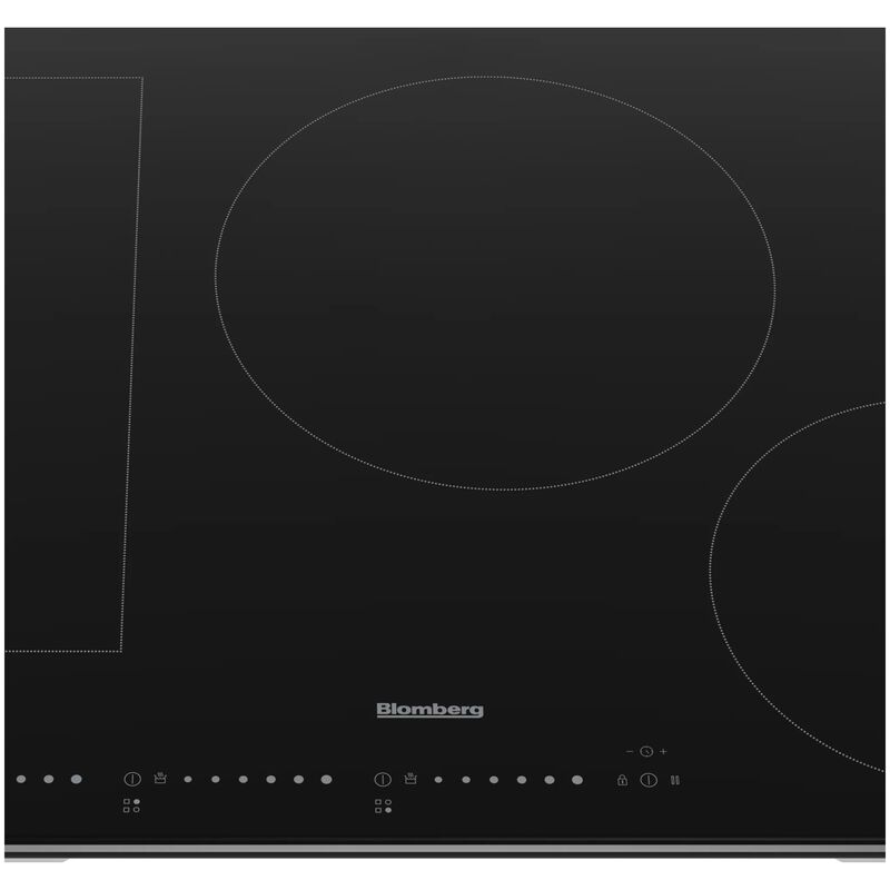Blomberg 30 in. 4-Burner Induction Cooktop with Simmer Burner & Power Burner - Black Glass, , hires