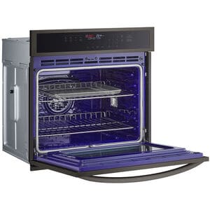 LG 30 in. 4.7 cu. ft. Smart Electric Single Wall Oven with Standard Convection - PrintProof Black Stainless Steel, , hires