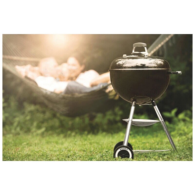 Weber Original Kettle 18 in. Charcoal Grill - Black, , hires