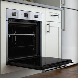Bosch 500 Series 24 in. 2.8 cu. ft. Electric Single Wall Oven with True European Convection - Stainless Steel, , hires