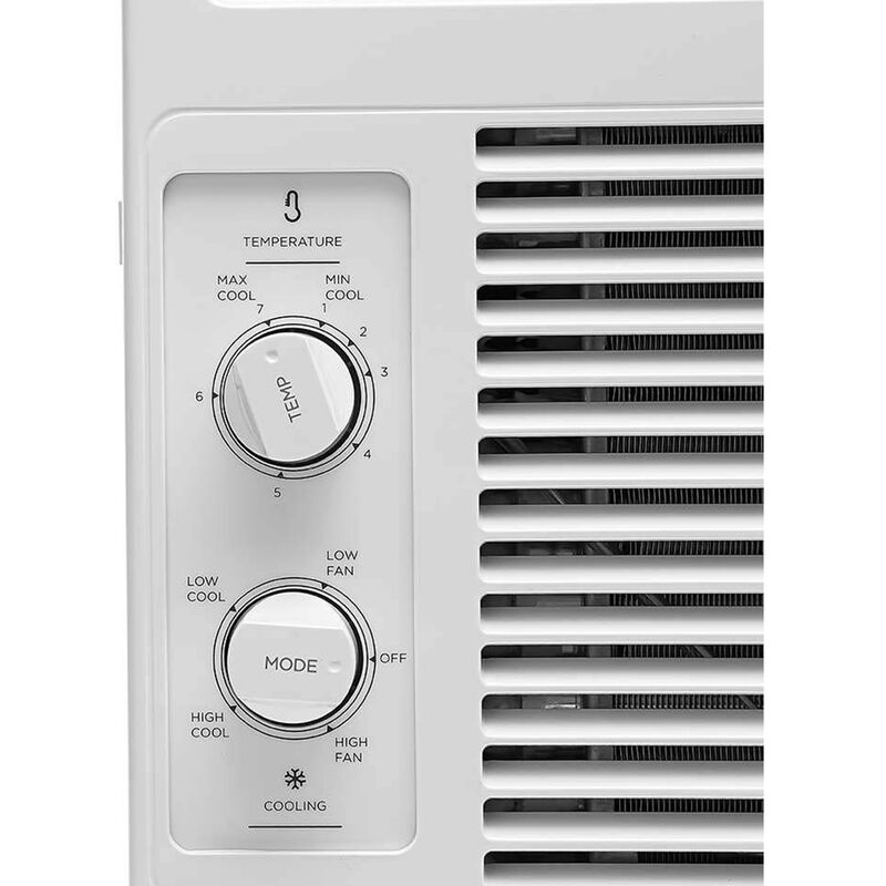Midea 5,000 BTU 115V Window Air Conditioner with 2 Fan Speeds - White, , hires