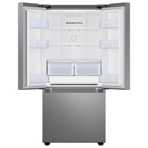 Samsung 30 in. 22.1 cu. ft. Smart French Door Refrigerator with Ice Maker - Fingerprint Resistant Stainless Steel, , hires