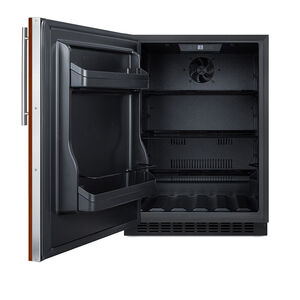 Summit 24 in. 4.8 cu. ft. Left-Hinged Undercounter Refrigerator - Custom Panel Ready, , hires