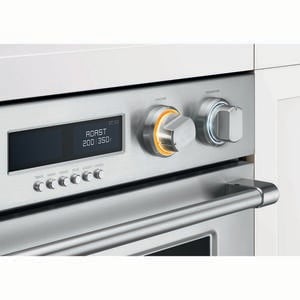Fisher Paykel Pro Series 7 30 in. 8.2 cu. ft. Top Control Electric Double Wall Oven with True European Convection - Stainless Steel, , hires