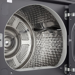LG 27 in. 7.3 cu. ft. Smart Ventless Electric Dryer with Heat Pump & Sensor Dry - Matte Black, Matte Black, hires