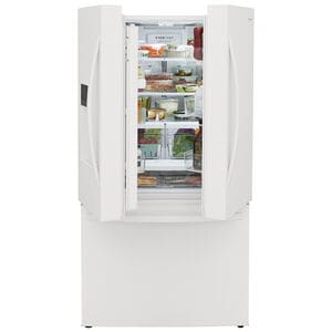 Frigidaire 36 in. 27.8 cu. ft. French Door Refrigerator with Ice & Water Dispenser - White, White, hires