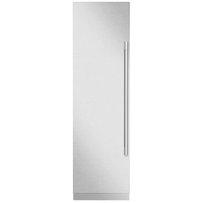 Signature Kitchen Suite 24 in. 13.9 cu. ft. Built-In Upright Smart Freezer with Ice Maker, Adjustable Shelves & Digital Control - Custom Panel Ready | SKSCF2401P