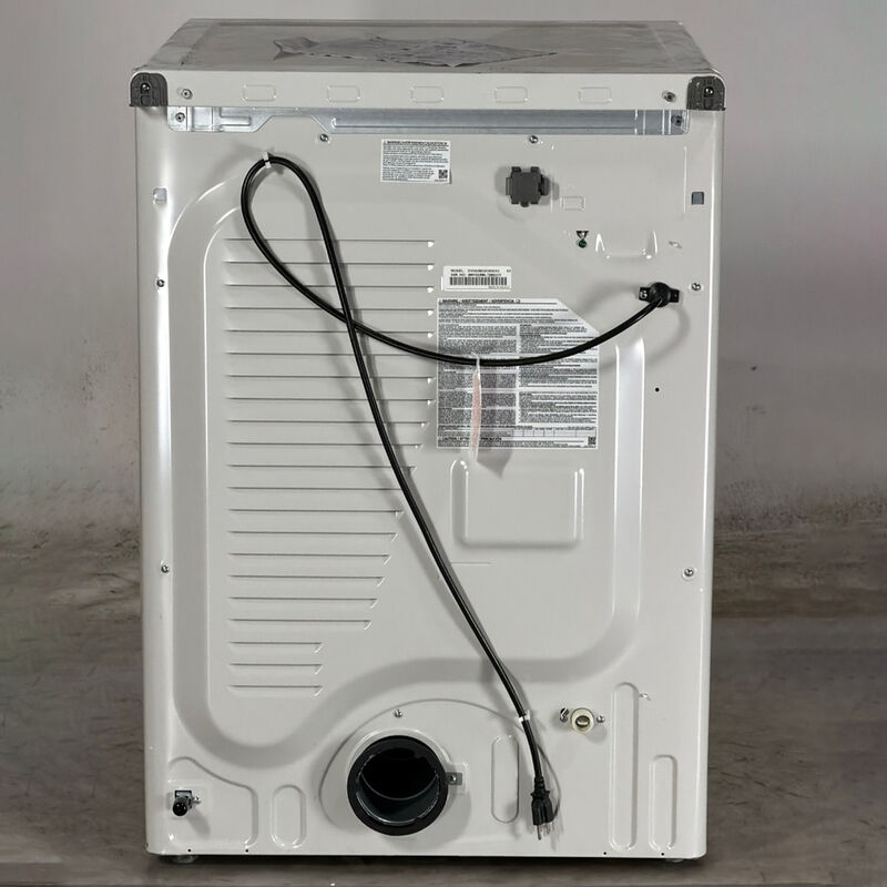 Samsung 27 in. 7.5 cu. ft. Smart Stackable Gas Dryer with Sanitize+, Steam Cycle & Sensor Dry - Ivory (Open Box Good Condition), , hires