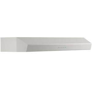 Zephyr Breeze II 36 in. Convertible Standard Style Range Hood with 400 CFM, 3 Fan Speeds & 2 LED Lights - White, White, hires