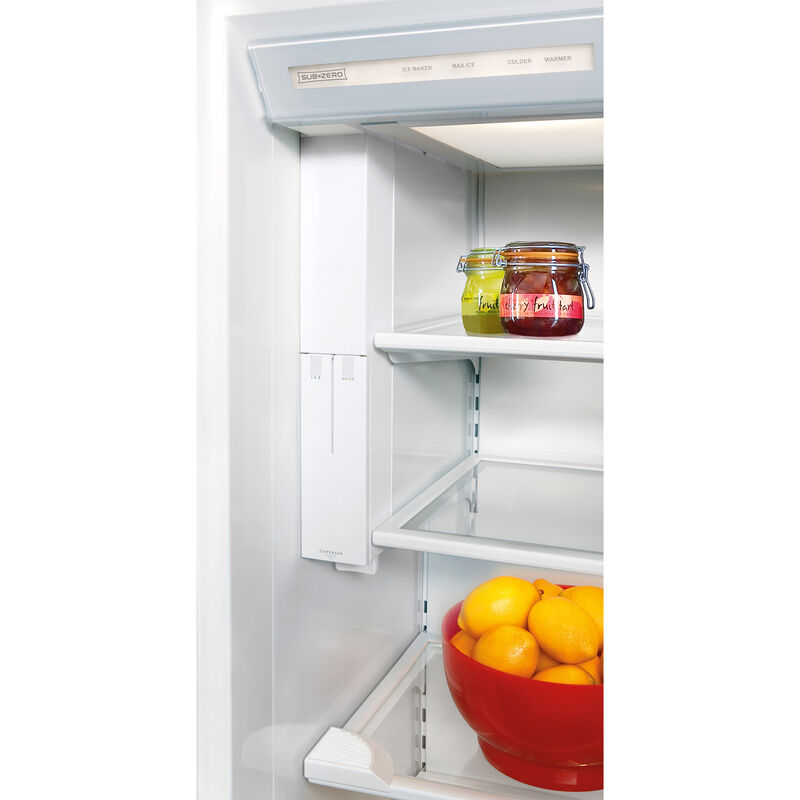 Sub-Zero 48 Classic Side-by-Side Refrigerator Dispenser