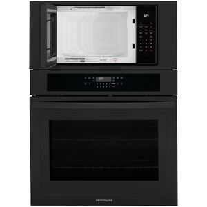 Frigidaire 30 in. 6.9 cu. ft. Electric Microwave/Wall Oven Combo with Standard Convection & Sensor Cooking - Black, , hires