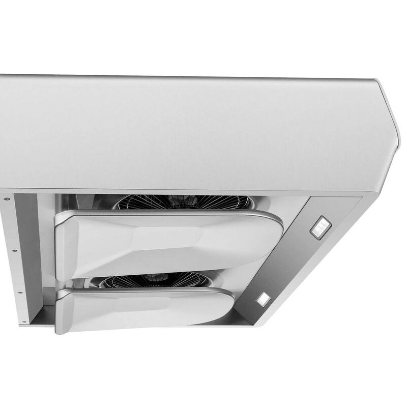 Fotile Pixie Air 36 in. Convertible Standard Style Range Hood with 850 CFM, 4 Fan Speeds & 2 LED Lights - Stainless Steel, , hires