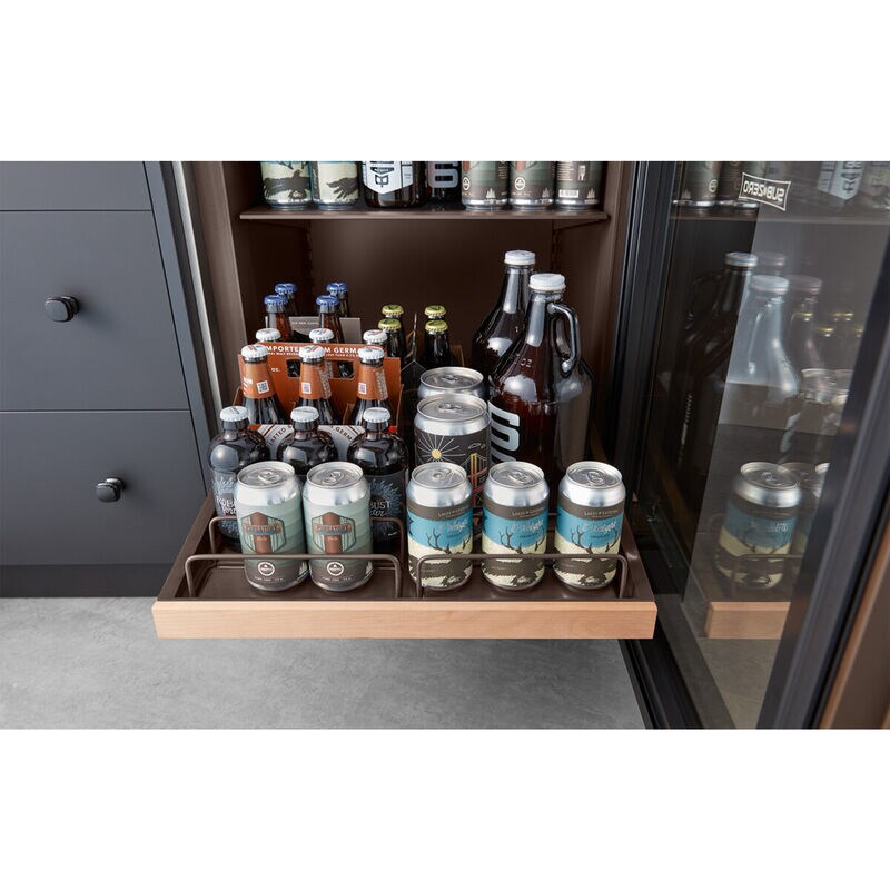 Sub-Zero Designer Series 24 in. 5.5 cu. ft. Built-In Undercounter Beverage Center with Adjustable Shelves & Digital Control Right Hinged - Custom Panel Ready, , hires