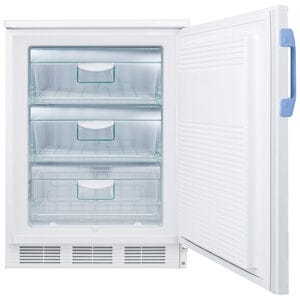 Summit Accucold 24 in. 3.2 cu. ft. Built-in Triple-Drawers Compact Upright Freezer - White, , hires