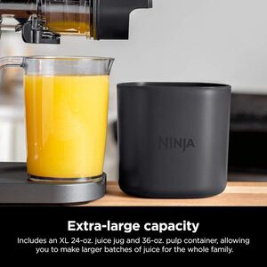 Ninja NEVERCLOG Cold Press Juicer - Machine Gray, , hires