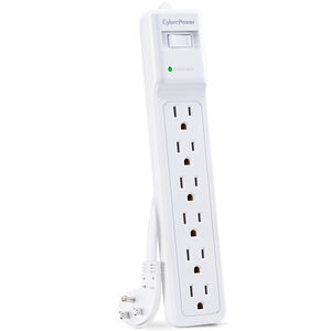 CyberPower B6012 Surge Protector - White, , hires